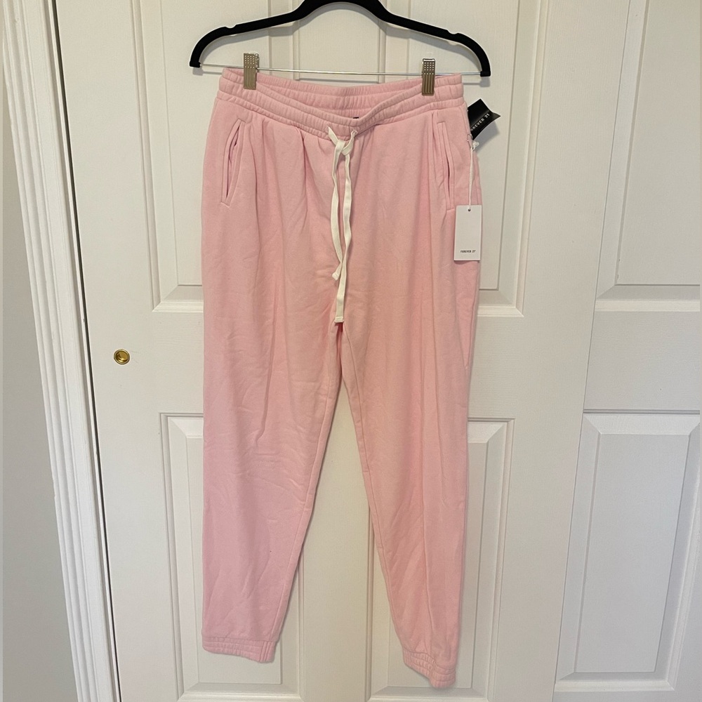 Forever 21 Pink Joggers Size M✨